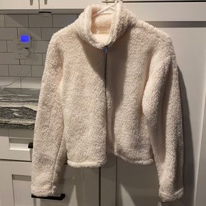 Fleece zip up jacket